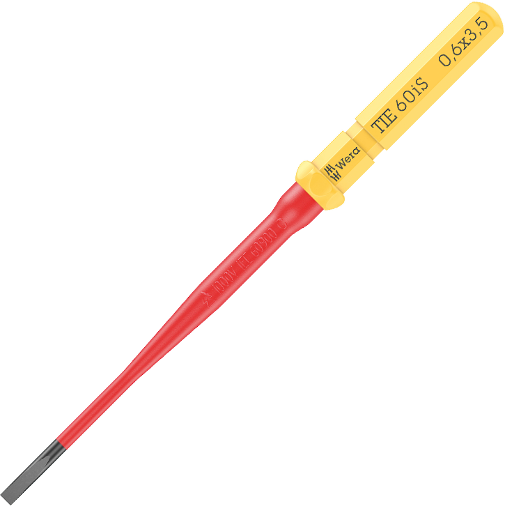Острие шлиц 0.6x3.5x157 Slim, 60 Kraftform Kompakt VDE 1000V Wera