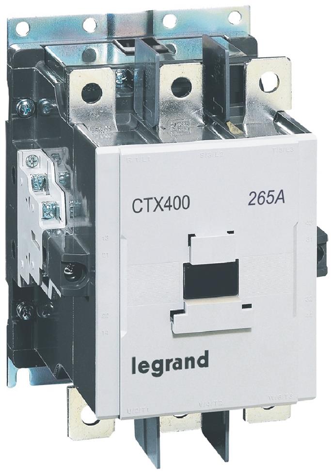 Контактор CTX3-400 3P 147kW (265A AC-3) 2NO-2NC 230V 50/60Hz Legrand
