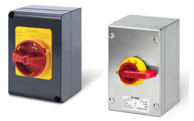 Пакетни в метална кутия серия ISOLATORS Scame