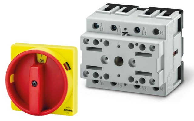 Пакетни за пaнелен монтаж серия COMMAND Scame