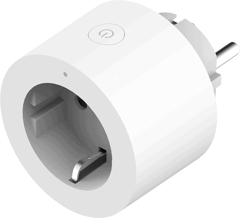 Адаптер Smart за контакт 1х Шуко 10A с мерител Aqara Plug - 0646