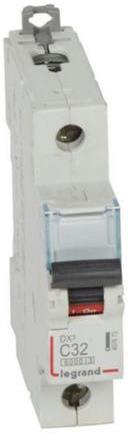Автоматичен прекъсвач DX3 1P 32A крива С 6kA Legrand