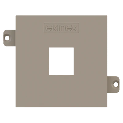 Лицев панел за 1х RJ45 Keystone 55x55 Fenix Beaver Ottawa EKINEX