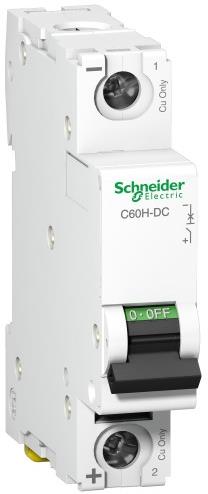 Автоматичен прекъсвач Acti 9 C60H-DC 1P 50A 250V= SE