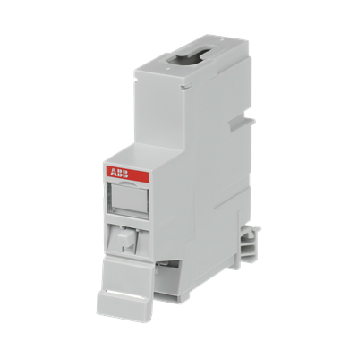 Розетка RJ45 Cat.6 UTP DIN монтаж ABB