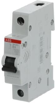 Автоматичен прекъсвач SH201 1P 6A крива B 6kA ABB