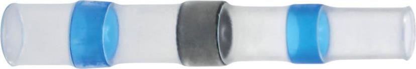 Термосвиваем кабелен съединител с припой Ø 1,5-2,5 mm² син (20 бр. в кутия) Commel