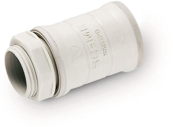 Адаптер за тръба ф16мм към разклонителна кутия Scabox цвят Сив Scame