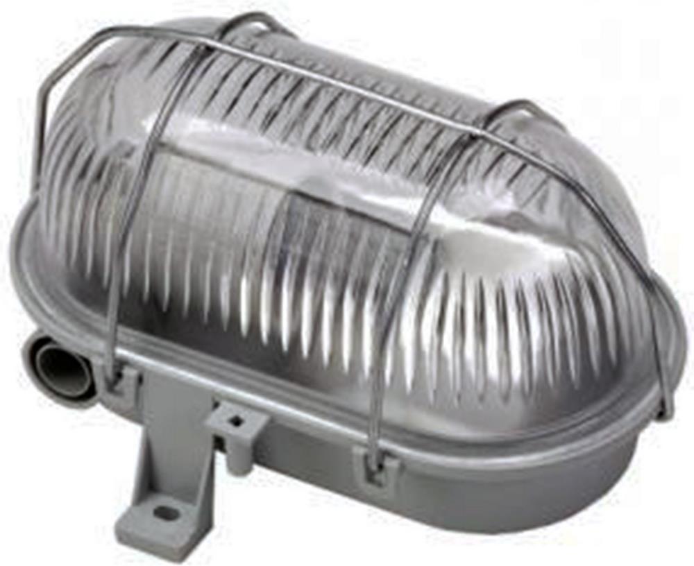 Осветително тяло с метална решетка 60W, IP 44, E27 LENA GAO/до изчерпване/