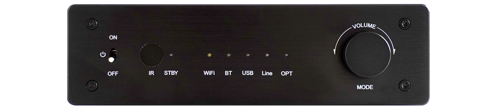 Усилвател 2x80W с Wi-Fi стриймър, 1 зона EKINEX