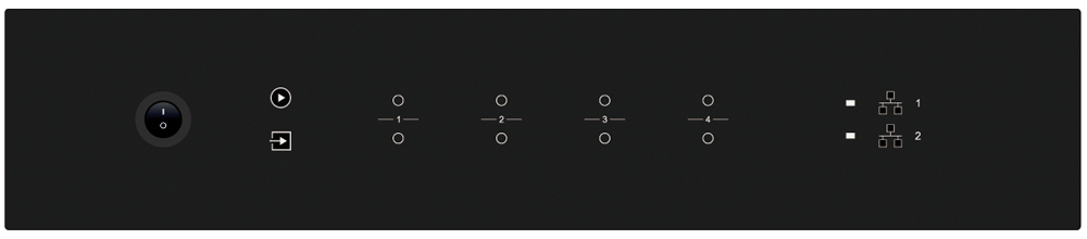 Усилвател 8x50W с Wi-Fi стриймър, 4 зони EKINEX