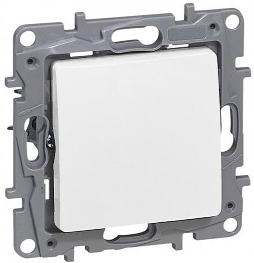 Бутон с подсветка LED цвят бял Niloe Legrand