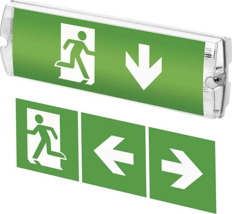 Авариен осветител LED 3W 6500K 150lm 3h IP65 открит монтаж NESSI EMOS