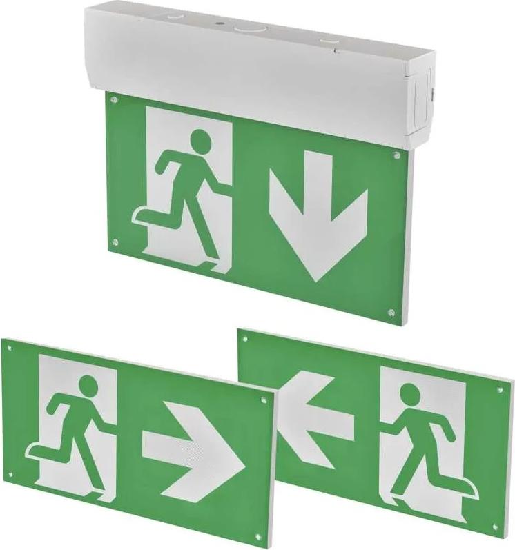 Авариен осветител LED 1W 5000K 30lm 3h IP20 висящ монтаж CESSI EMOS