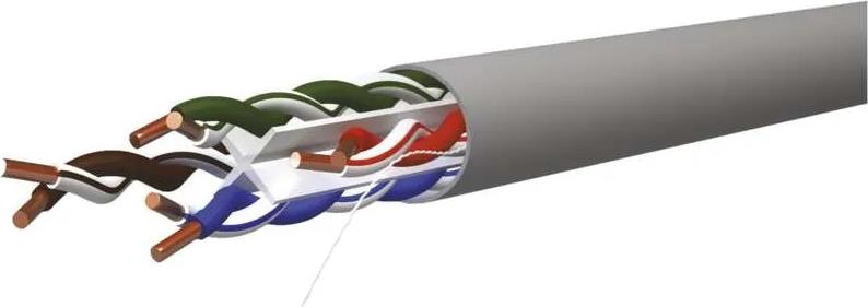 Кабел Cat.6 U/UTP PVC Eca сив – 305m EMOS