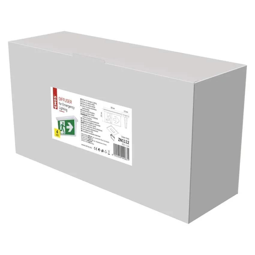 Табела вертикален монтаж към авариен осветител NESSI EMOS