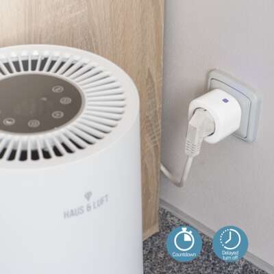 Адаптер Smart за контакт 1х Шуко 16A с мерител IP-3009S ZigBee GoSmart EMOS