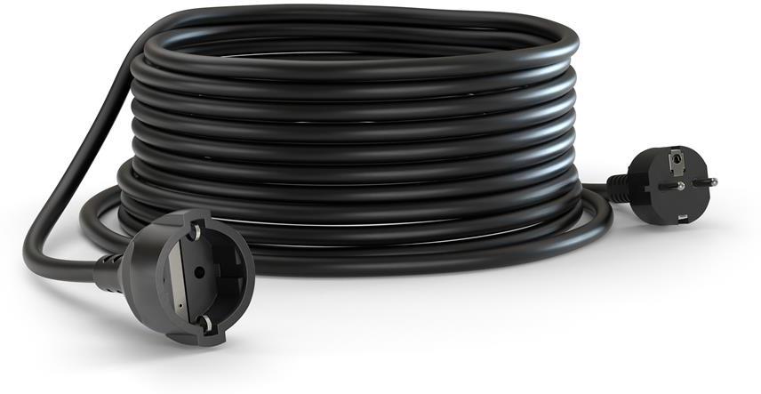 Удължител 10 метра кабел H05VV-F 3G2.5мм2 черен Commel