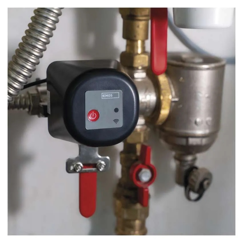 Задвижване за спирателен кран с батерия ZigBee GoSmart EMOS /до изчерпване/