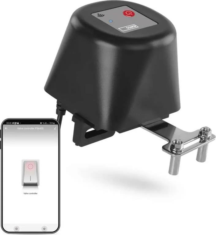 Задвижване за спирателен кран с батерия ZigBee GoSmart EMOS /до изчерпване/