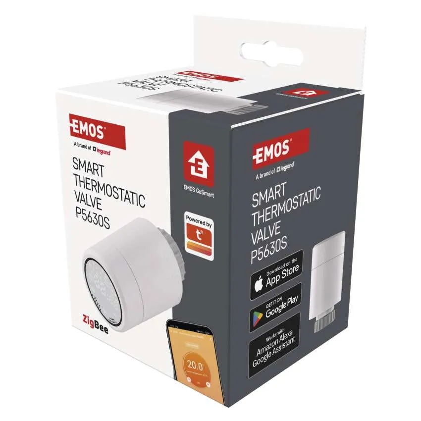 Термоглава за радиатор ZigBee GoSmart EMOS /до изчерпване/