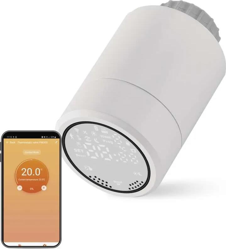 Термоглава за радиатор ZigBee GoSmart EMOS /до изчерпване/