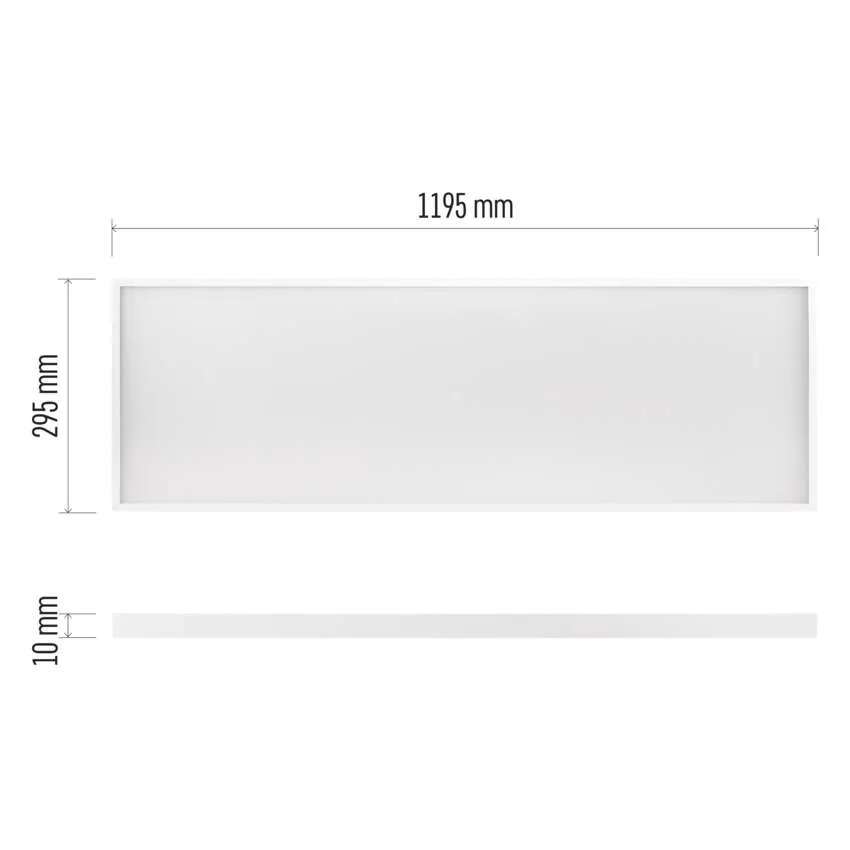 Панел LED 1200 36W 4000K 4320lm 120° 50000h IP20 MAXXO EMOS