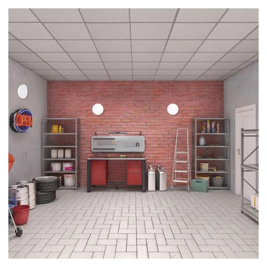 Плафон LED DN330 24W 4000K 2400lm 120° 30000h IP54 TORI EMOS