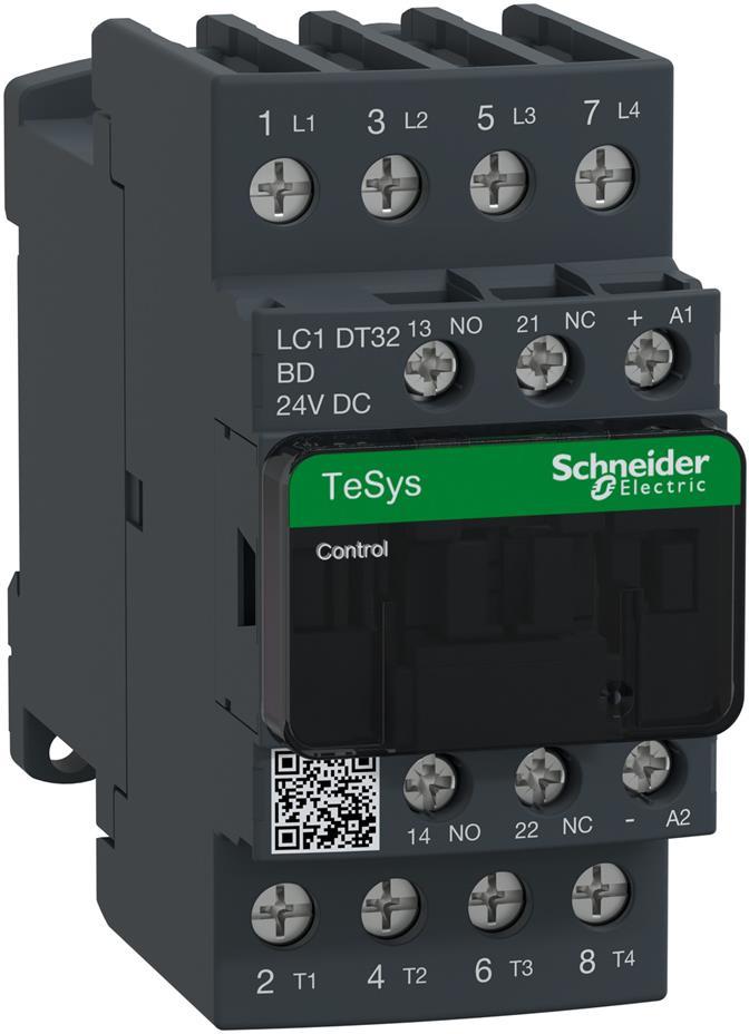Контактор TeSys D 4P 4NO (32A AC-1) 24Vdc SE