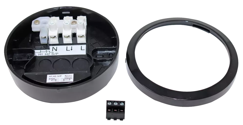 Конзола за открит монтаж на таван IP54 на датчици LUXA 103 BK Theben