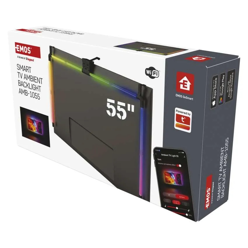 Лента LED 24W RGBIC 450lm Ambient TV55