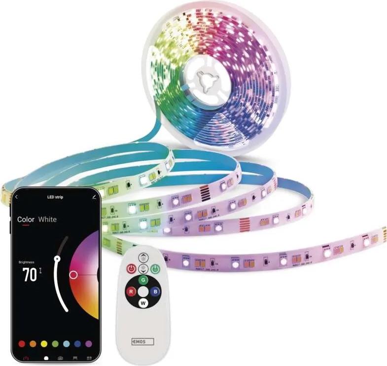 Лента LED 5.5W RGBW 375lm 110° 20000h 2м с контролер Wi-Fi GoSmart EMOS