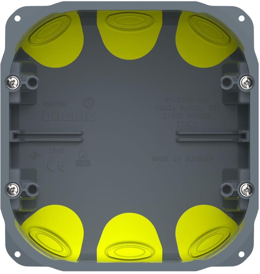 Конзолна кутия за гипсокартон 3+3 мод. дълб.52мм Bticino