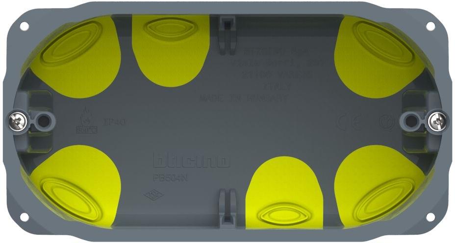 Конзолна кутия за гипсокартон 4 мод. дълб.52мм Bticino