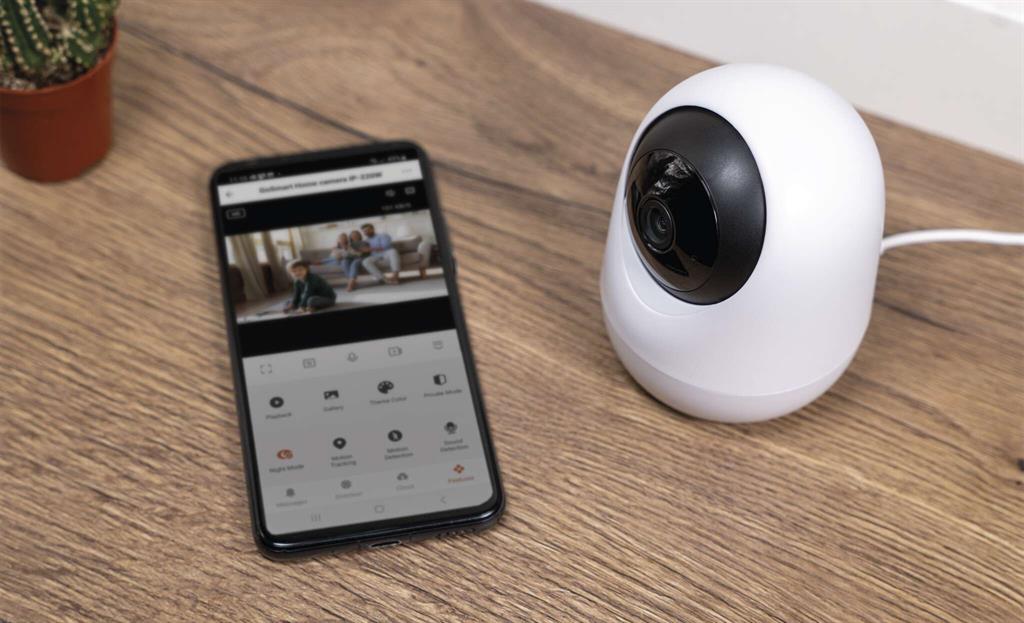 IP Камера 4MP PTZ 5Vdc IP20 IP-220W Wi-Fi GoSmart EMOS /до изчерпване/