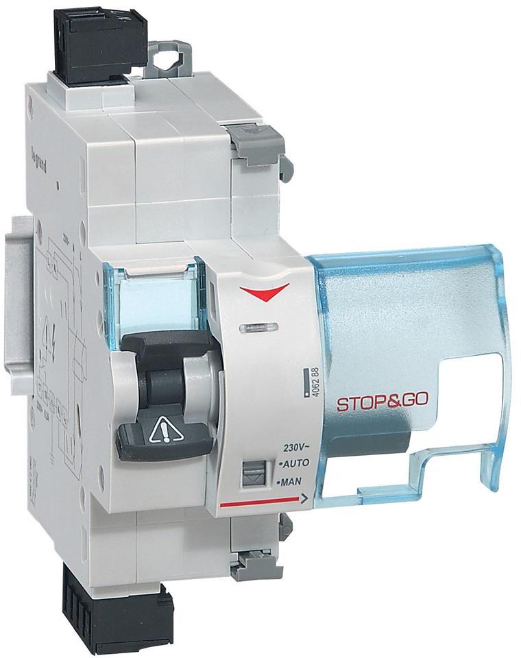Модул STOP&GO за автоматично възстановяване на ДТЗ до 63A с тест DX3 230V Legrand