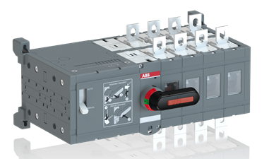 Разединител OTM… 160А 4P I-0-II с моторно задвижване 230V и ръкохватка ABB