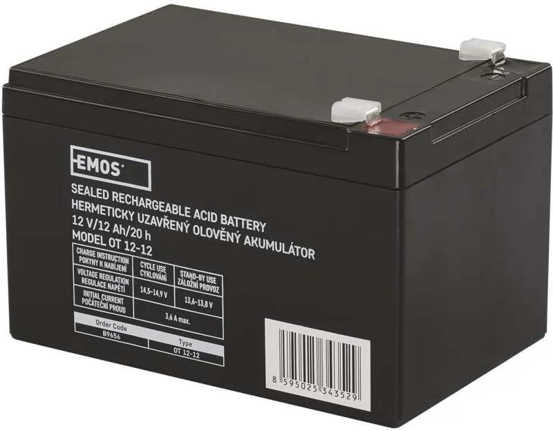 Акумулатор VRLA 12Аh/12V F6.3 EMOS