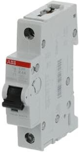 Автоматичен прекъсвач S201 1P 4A крива K 6kA ABB