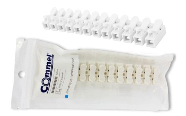 Лустер клеми Commel