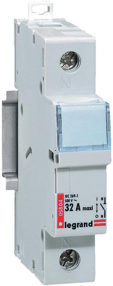 Разединител стопяем предпазител 1P 10X38 mm 1мод. Legrand