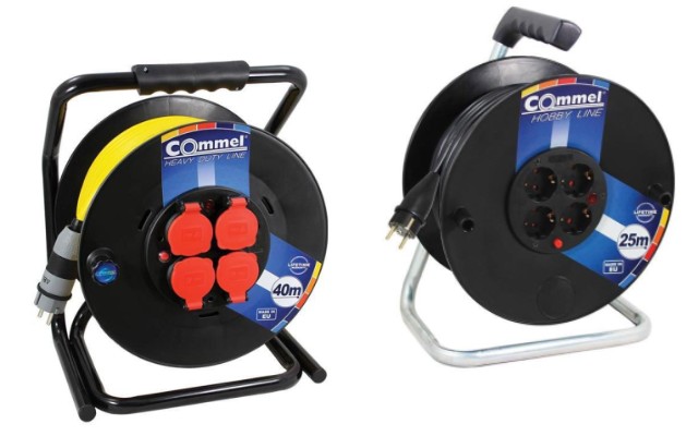 Макари с индустриален кабел Commel