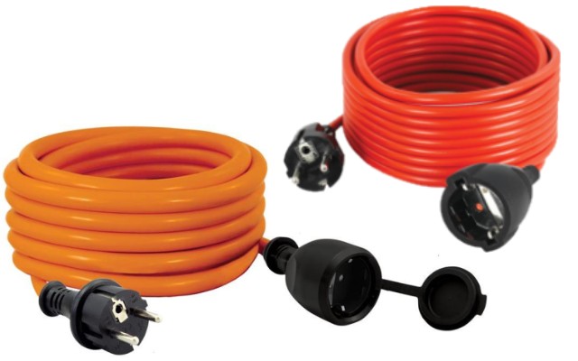 Удължители с индустриален кабел N07V3V3-F Commel