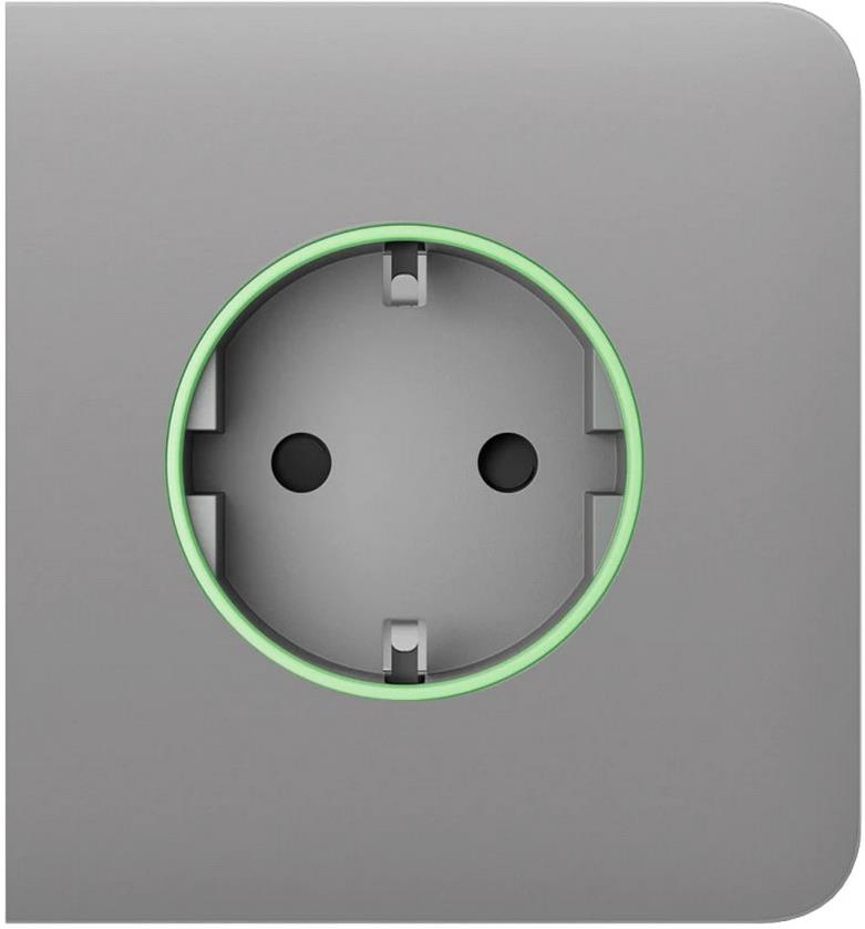 Лицев панел за контакт шуко страничен, мъгла, SideCover Ajax