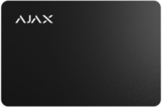 Безконтактна карта DESFire 13.56MHz, черен, Pass Ajax