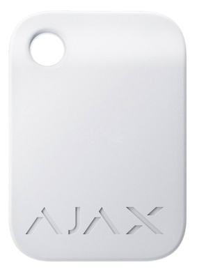 Безконтактен таг DESFire 13.56MHz, бял, Tag Ajax