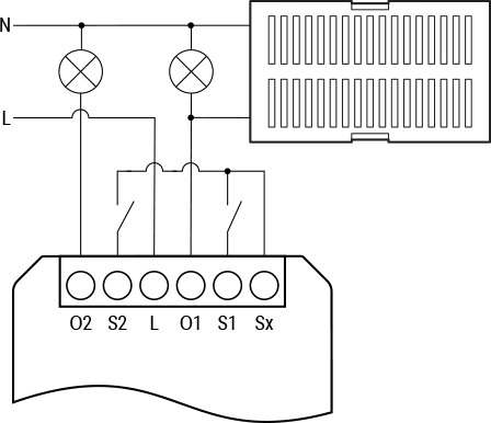 Активен компенсатор за LED лампи Shelly Bypass 1L/2L Gen3 - 070908