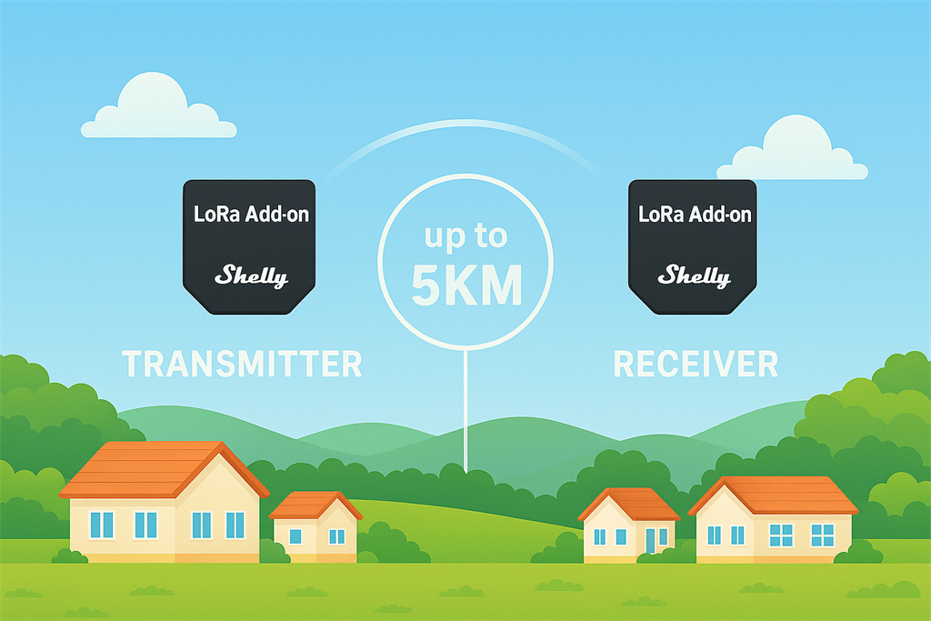 Комплект радио интерфейси Shelly LoRa Add-on - 071677