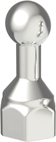 Заземяващ сферичен болт 20mm/M12, 23.7 kA/1s MOREK