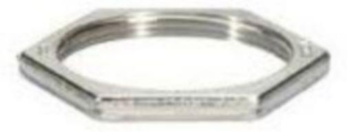 Гайка за щуцер метален месингов никелиран  М63х1,5 Legrand